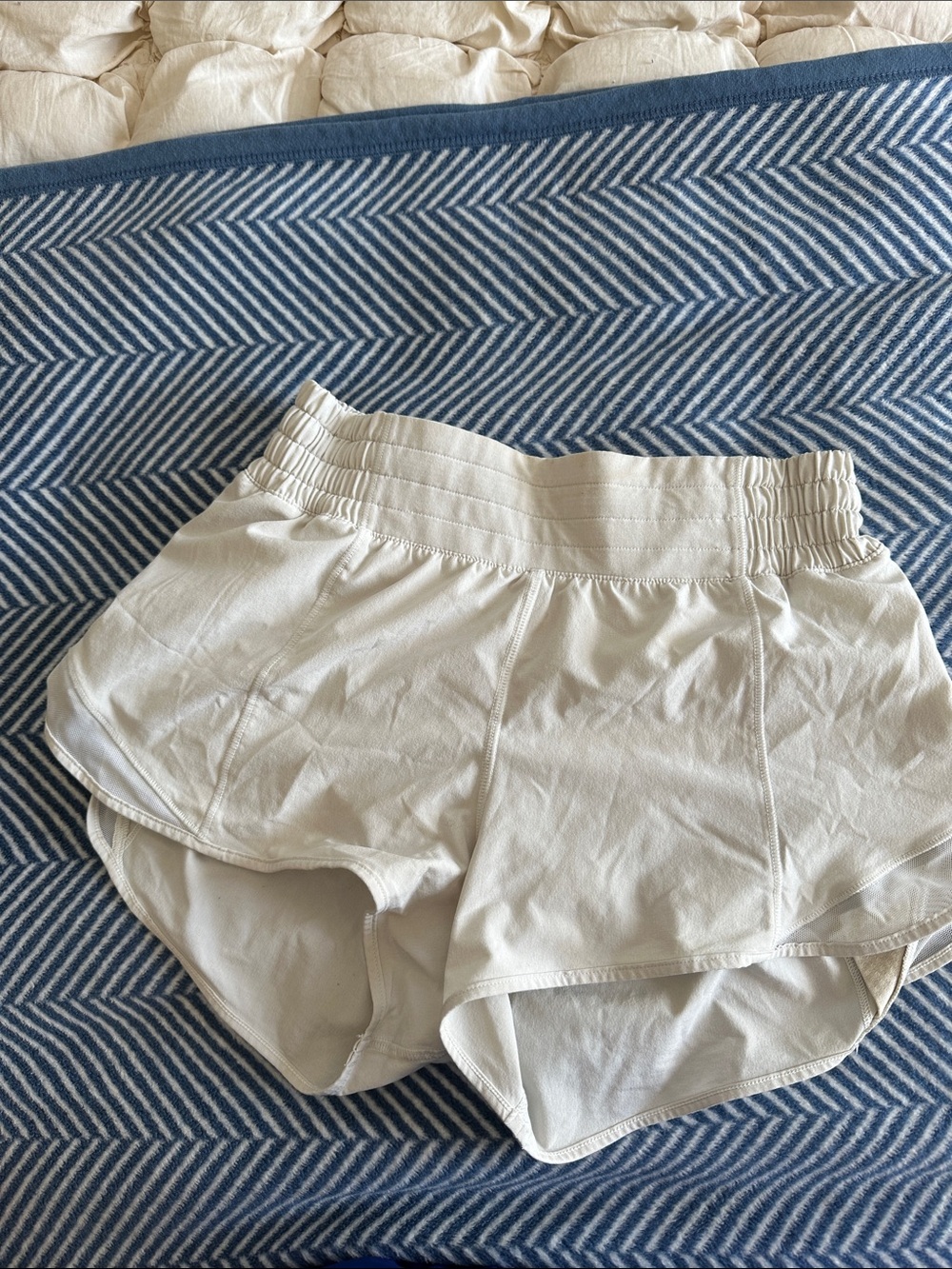 lululemon athletica Cream Women's Athletic Shorts